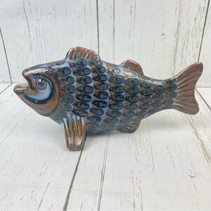 El‎ Palomar Mexico Pottery Folk Art Fish Sculpture